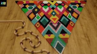 Epic domino chain reaction