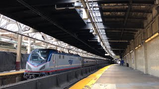 Amtrak NJ Transit PATH | Afternoon Rush Hour Trains at Newark Penn Station