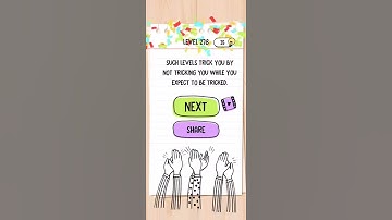 Brain Test Level 278 Walkthrough