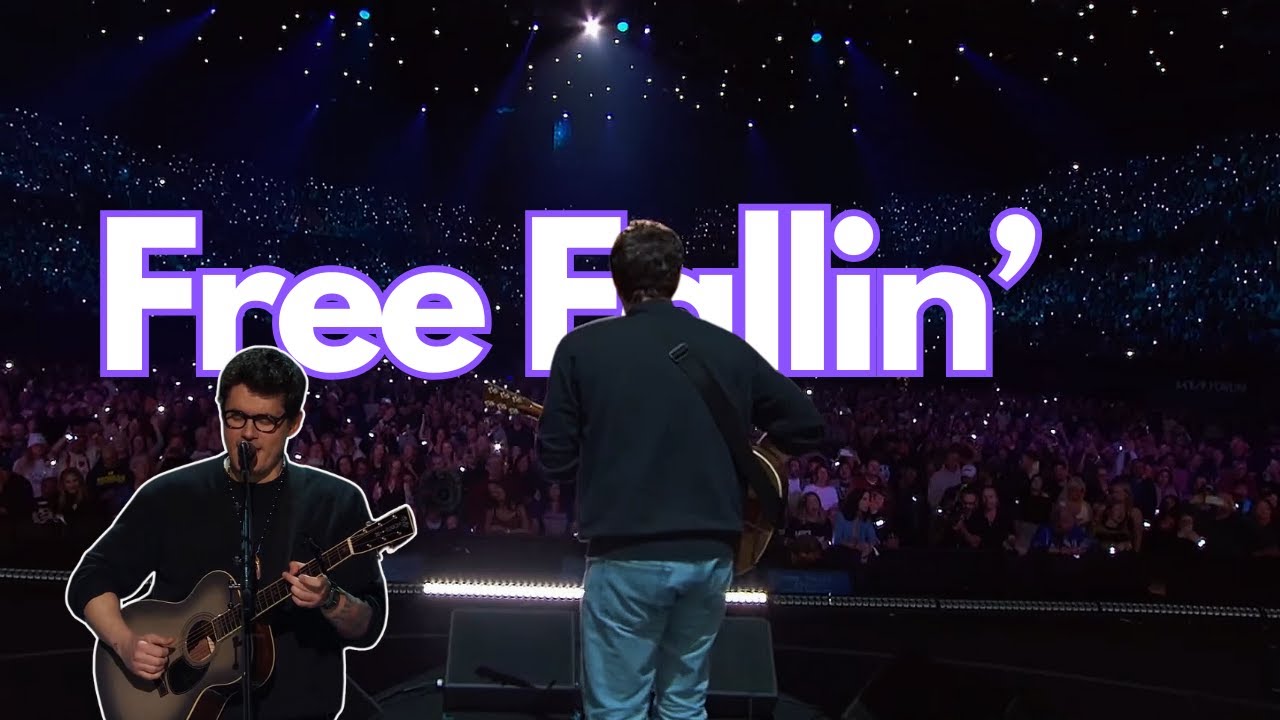 John Mayer "Free Fallin'" live at FireAid LA Benefit Concert John Mayer "Free Fallin'" live at FireAid LA Benefit Concert