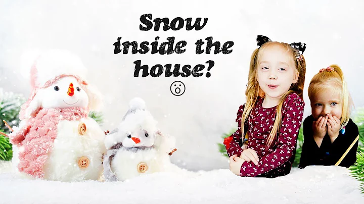 How to Make Fake Snow From Only 2 Ingredients I Easy Kids Tutorial I Children Science DIY