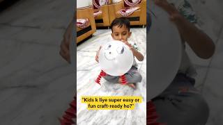 " Ballon se cute toy!😍"#shorts#easykids#craft#kids#lovethis#Amazing#ballontrick#takshcreativetime
