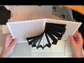 Stadium wave pop up card