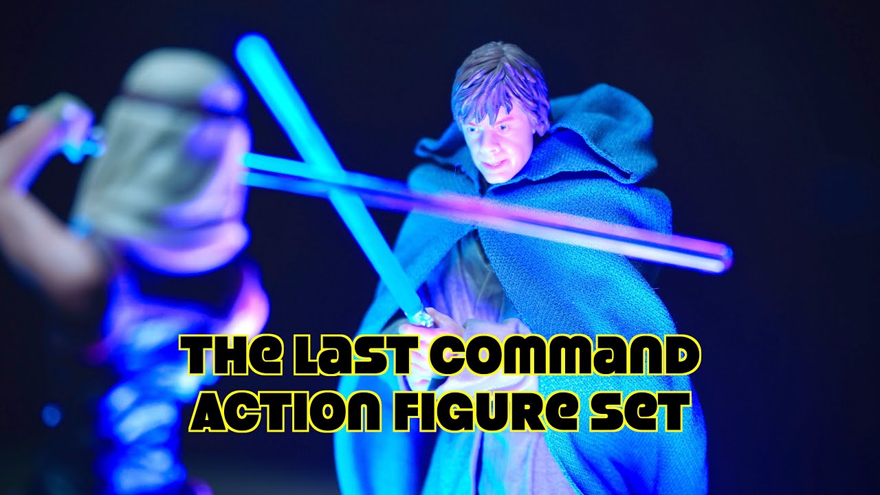 UNBOXING Hasbro The Last Command Action Figure Set - YouTube