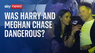 Harry and Meghan car chase wasn't 'near catastrophic' say law enforcement officials