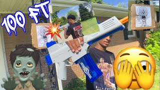 SRB400 GELBLASTER SHOOTING REVIEW 🔵🔫