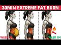 ⚡➜30-Min Extreme Fat Burn Workout for Women 👗 Full Body Transformation Fast