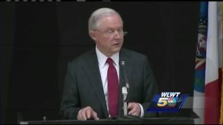 Sessions in Ohio: US prosecutors will help addiction-ravaged cities