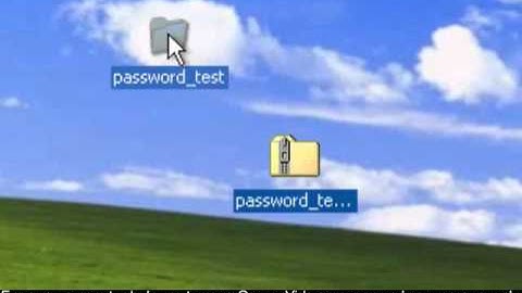 Windows XP - How to Password Protect a Folder