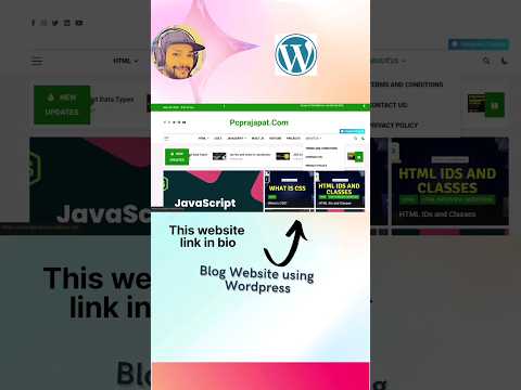 Blog Website Template