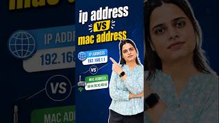 IP Address और MAC Address में क्या अंतर है? #shortvideo #shorts #visionjrf