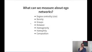 Week 5 - Ego networks and network perceptions