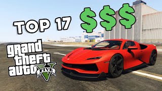 TOP 17 Most Expensive Cars | Grand Theft Auto V