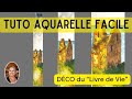 APPRENDRE L'AQUARELLE :  "Irlande 3/4" : déco.
