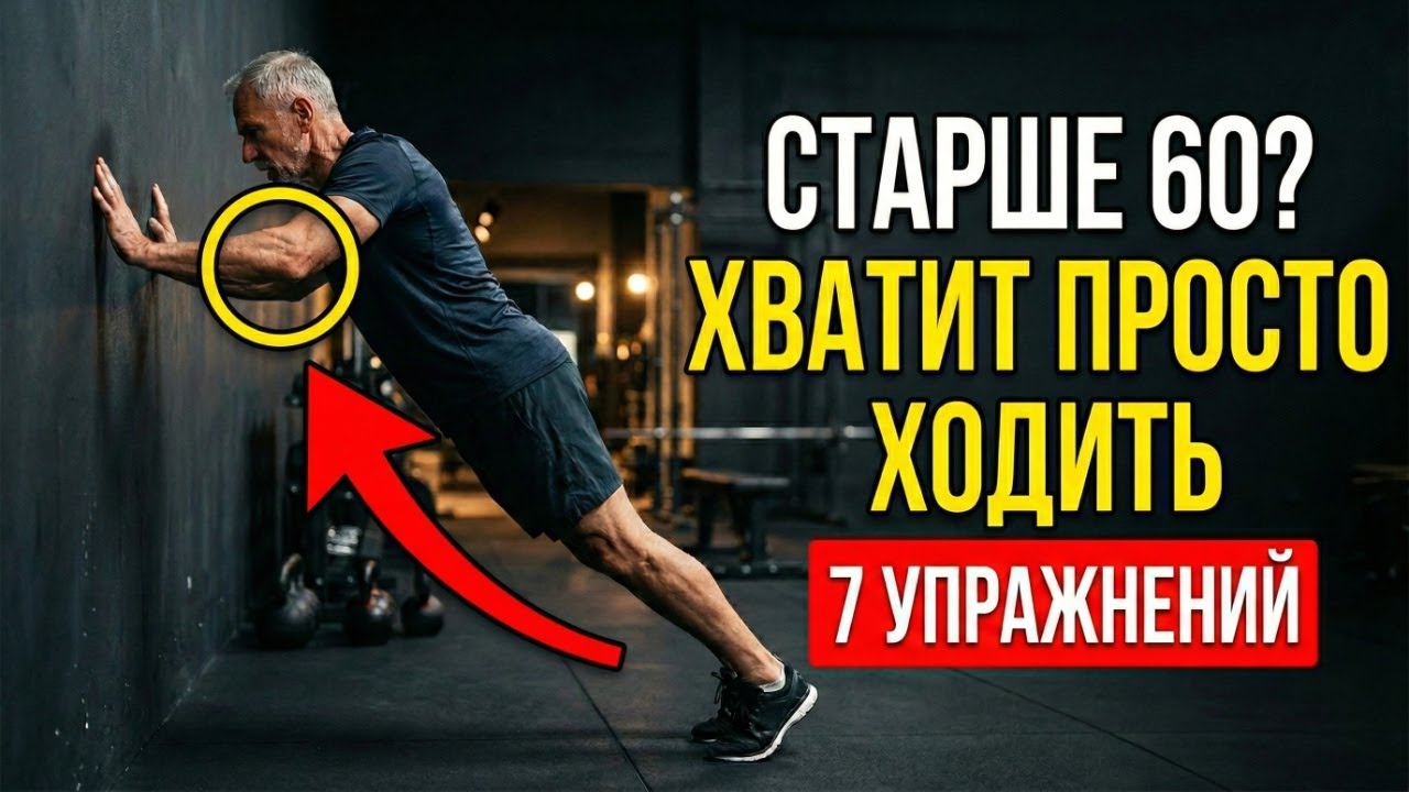 Забудьте о ходьбе! Сделайте эти 7 упражнений после 60 лет — одобрено хирургом! Спаси свои суставы!