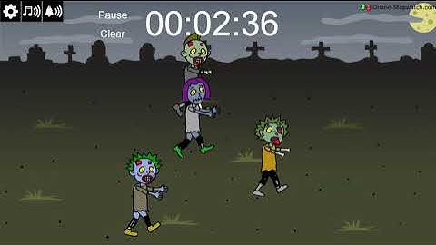 6 Minute Zombie Race Timer