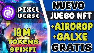 👾PIXELVERSE🤖 NUEVO JUEGO NFT CYBERPUNK ⭐  AIRDROP + GALXE + 50.000$ EN TOKENS $PIXFI GRATIS 🤑