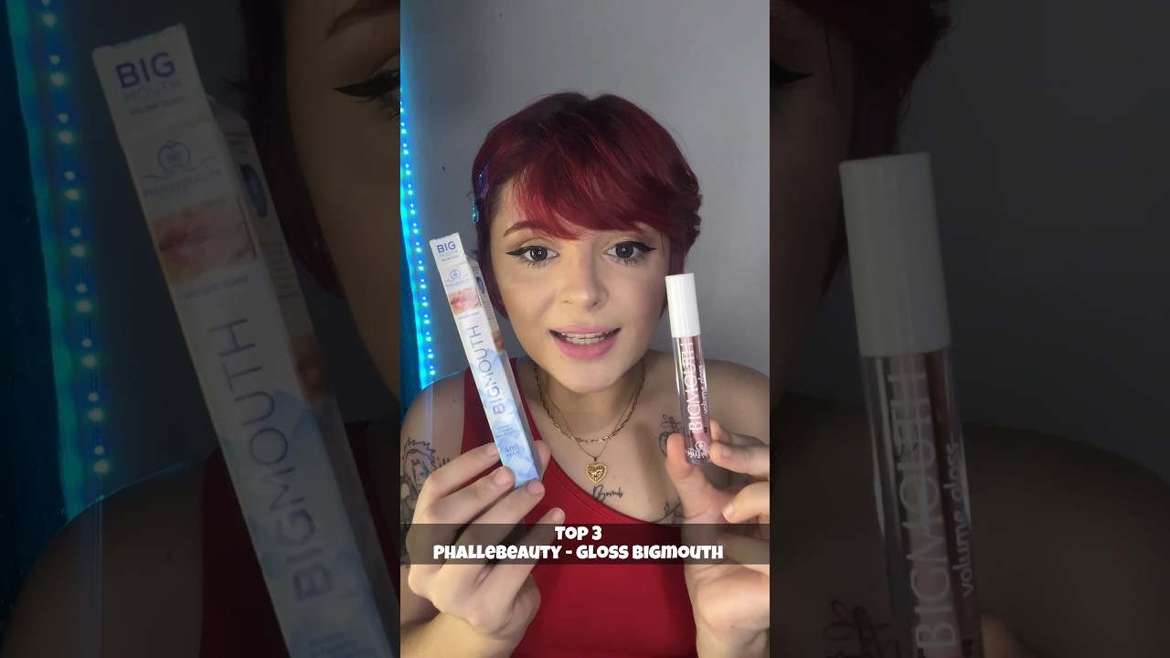 Meu top 3 gloss de volume labial 