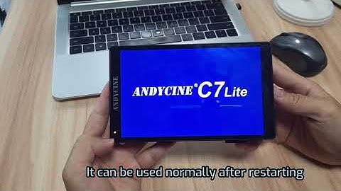 #AndycineC7lite How to update the NEW Firmware for C7 Lite Monitor #andycine