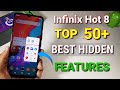 Infinix hot 8 tips & tricks | Top best 50+ hidden Features for Infinix hot 8 | Hindi