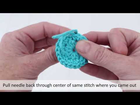 Fastening off invisibly | How to fasten off invisibly in amigurumi