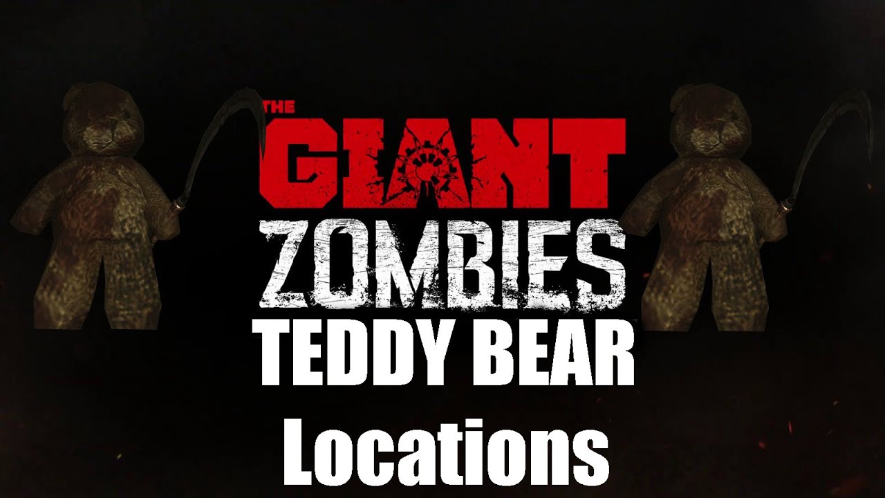 Black Ops 3 the Giant Teddy Bear Locations YouTube