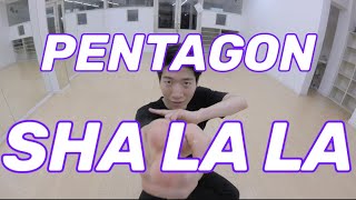 PENTAGON(펜타곤) _ SHA LA LA(신토불이) ダンス解説(dance tutorial)