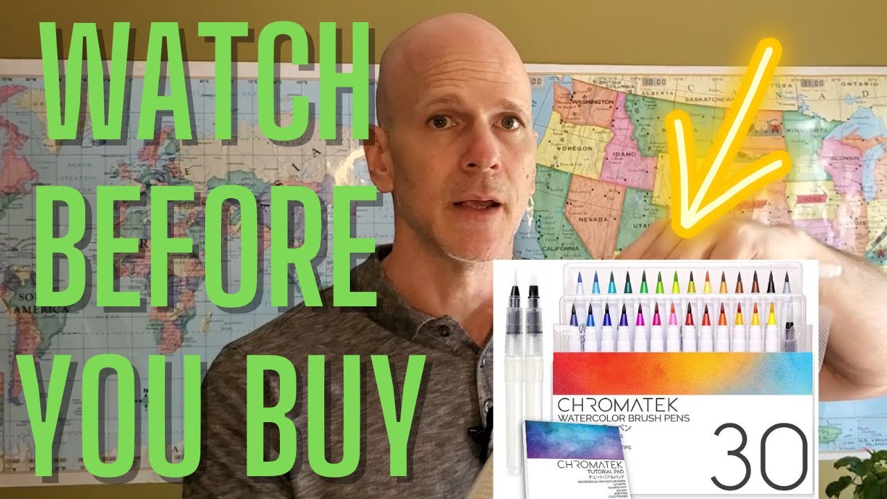 Art Product Review  Touch Ten Watercolor Brush Pen — Steemit