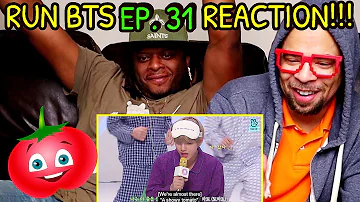 it's RUN BTS EP. 31 REACTION (THE ICONIC TOMATO SONG 🍅)