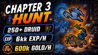 Chapter 3 Book World in Tibia | Bluebeak & Lion Hydra Hunt Guide