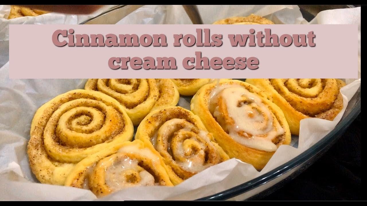 Easy cinnamon rolls recipe without cream cheese by Aimen’s khoka. YouTube
