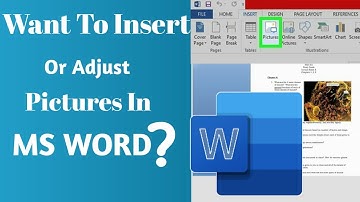 How to Insert & Adjust Image In Ms Word| How to resize, move and rotate image in Ms Word