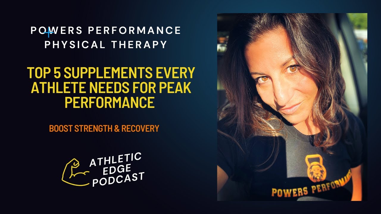 Top 5 Supplements Every Athlete Needs for Peak Performance | Boost Strength & Recovery