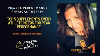 Top 5 Supplements Every Athlete Needs for Peak Performance | Boost Strength & Recovery