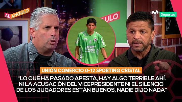 REPERCUSIONES tras la ESCANDALOSA GOLEADA de CRISTAL 0-12 a UNIÓN COMERCIO | AL ÁNGULO ⚽🥅