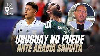 Uruguay NO PUEDE ante Arabia Saudita y RESCATA un punto en su debut en el Mundial 2026