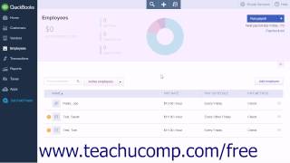 QuickBooks Online Plus 2015 Tutorial The Payroll Process Intuit Training