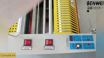 SMFM390E of Senwei laminate machine factory