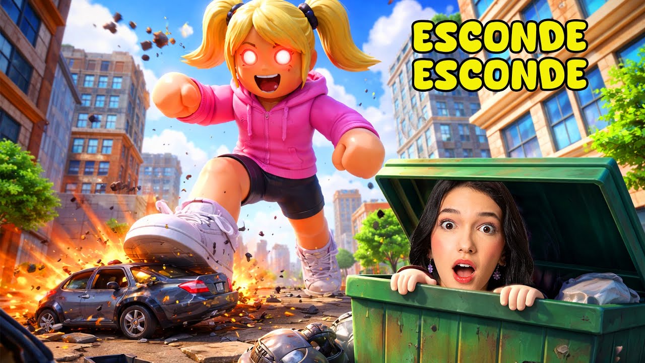 TIVEMOS QUE NOS ESCONDER DE UM GIGANTE QUE QUERIA DESTRUIR TUDO