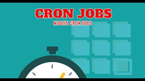 Cron jobs in nodejs