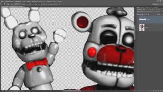 [ FNAF | Speed Edit] Making Funtime RedBear