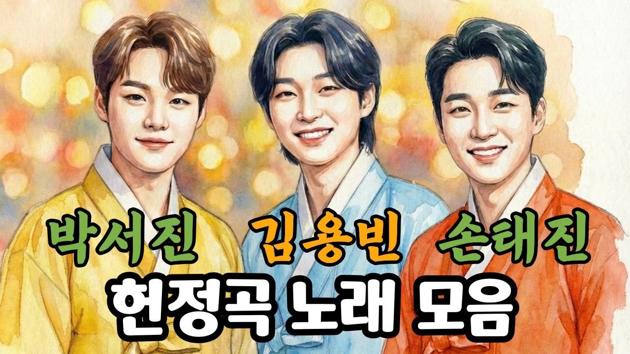 🔴[LIVE] 박서진 x 김용빈 x 손태진 헌정곡 라이브 메들리 - 닻별, 사랑빈, 손샤인 환영합니다!