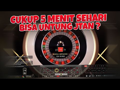 Trik Cara Menang Main Judi Roulette Online Dengan Waktu Paling Cepat !! 5 MENIT UNTUNG 5 JUTAAA