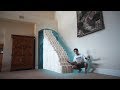 BUILDING A TOILET PAPER STAIRCASE!! (ATTEMPTING TO CLIMB UP) | FaZe Rug