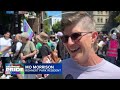 Hundreds rally for 1st-ever Sonoma Co. Dyke March in Santa Rosa: 'We're here. We're queer!'