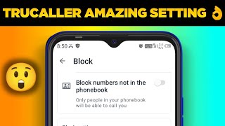 How to block all numbers except your contact list in one click #shorts screenshot 4