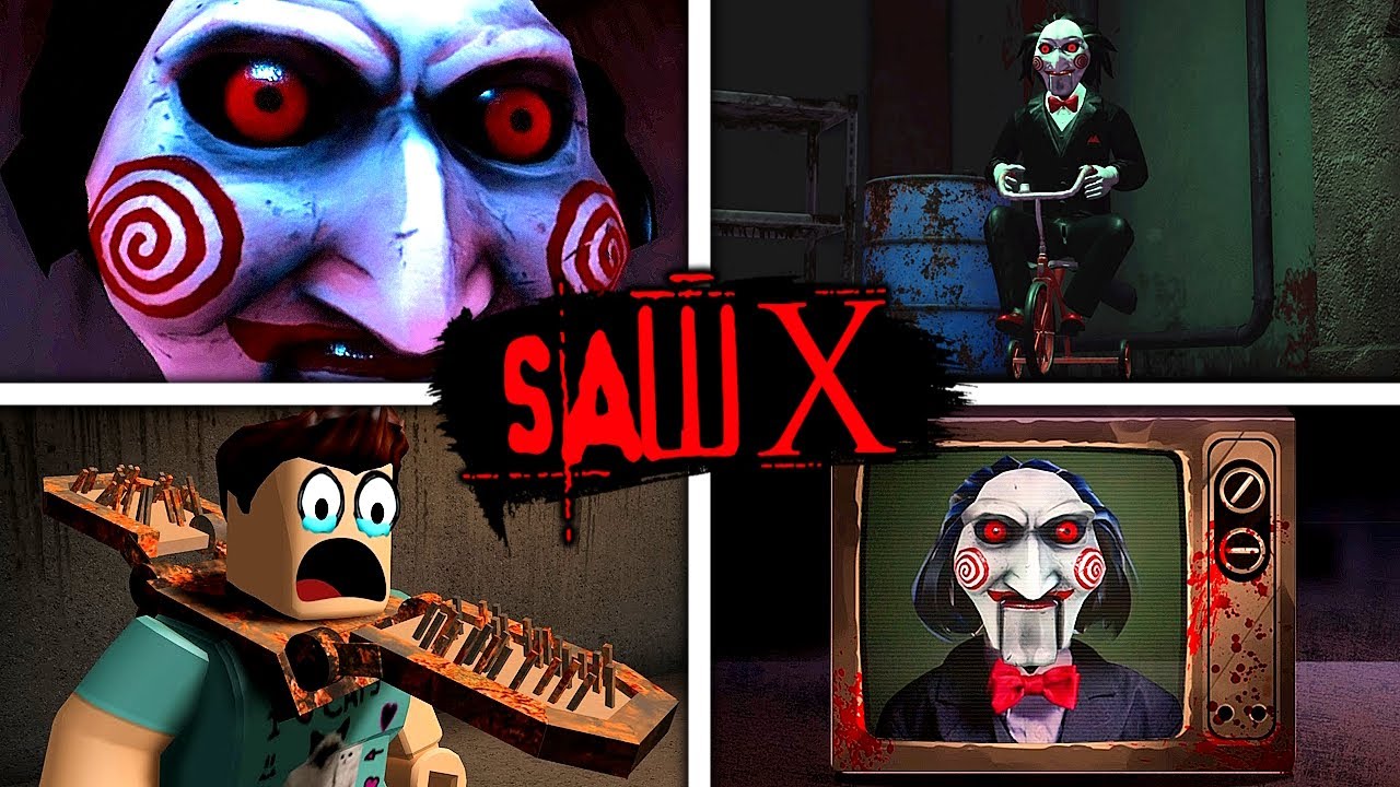 SAW X Survive The Obby ALL Endings Full Walkthrough Roblox 