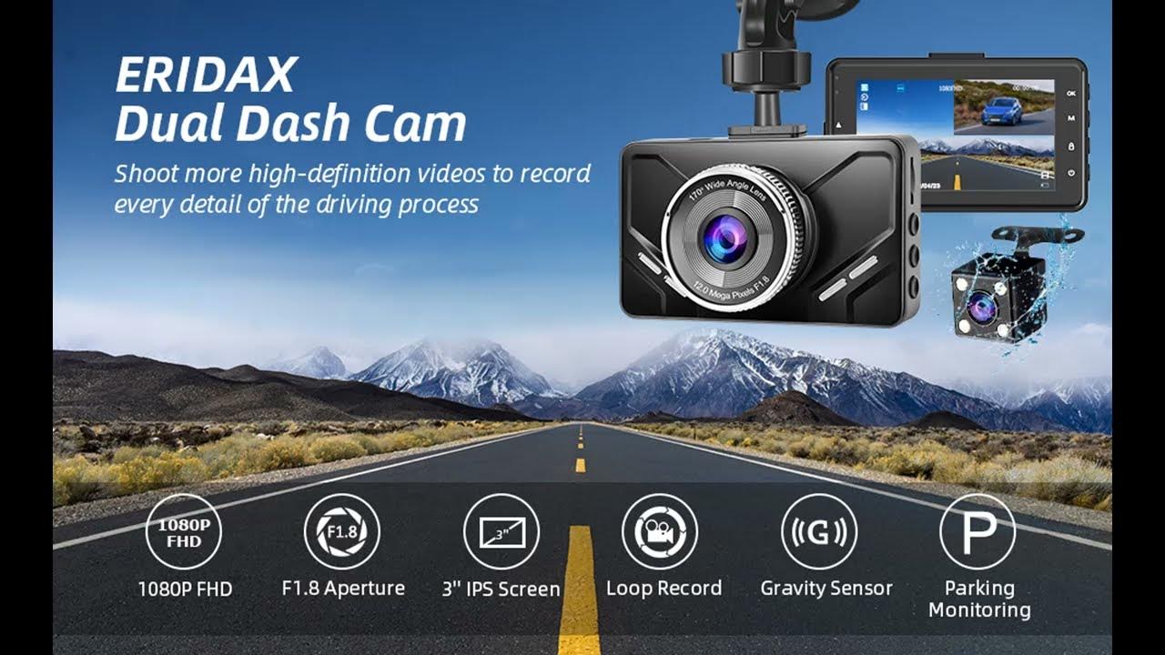 ERIDAX 1080P FHD Dash Camera for Cars 