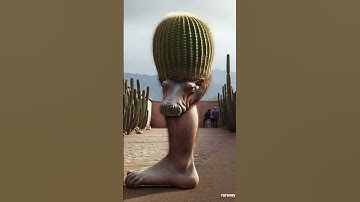 Thumbnail of tripi tropem tropa tripa #cactus #ai #hippo #memer #funnyguy  #bestaitools #ai #tripitropitropa