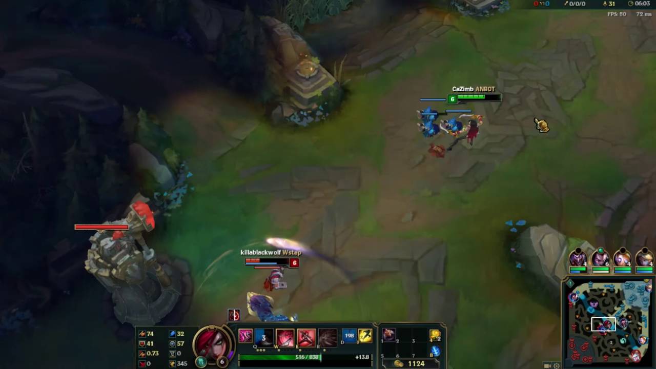 CaZimb - Season 6 Katarina Scusa prendo la First Blood